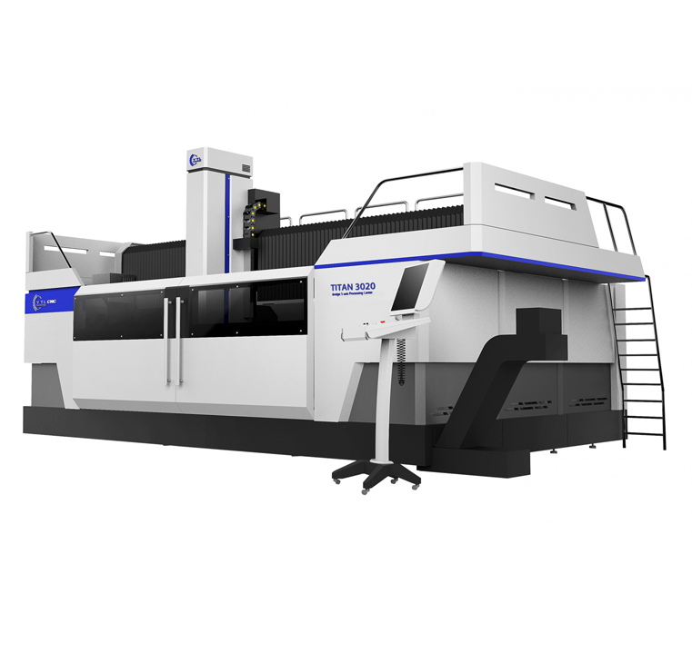 TITAN U型五軸橋式龍門(mén)加工中心